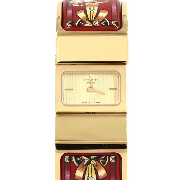 Hermès Roquet Enamel GP LO1.201 Quartz Watch